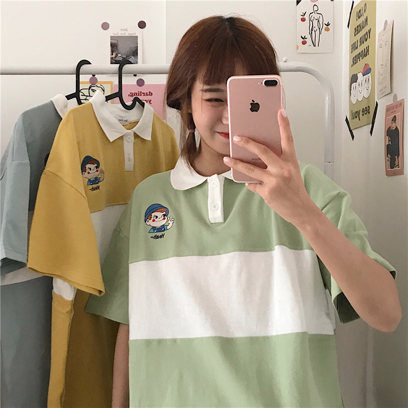 可愛polo衫 不二家短袖T賉