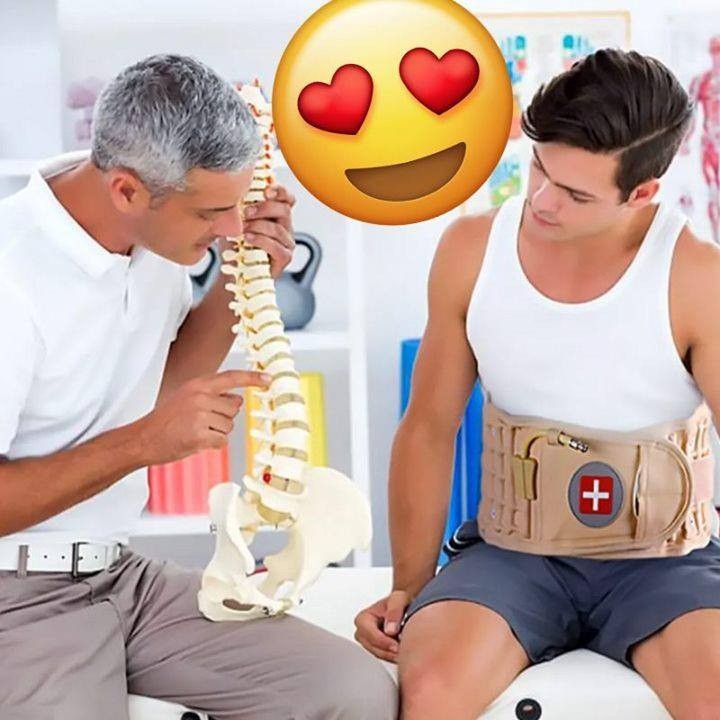 腰椎減壓帶 充氣腰帶腰椎按摩器
