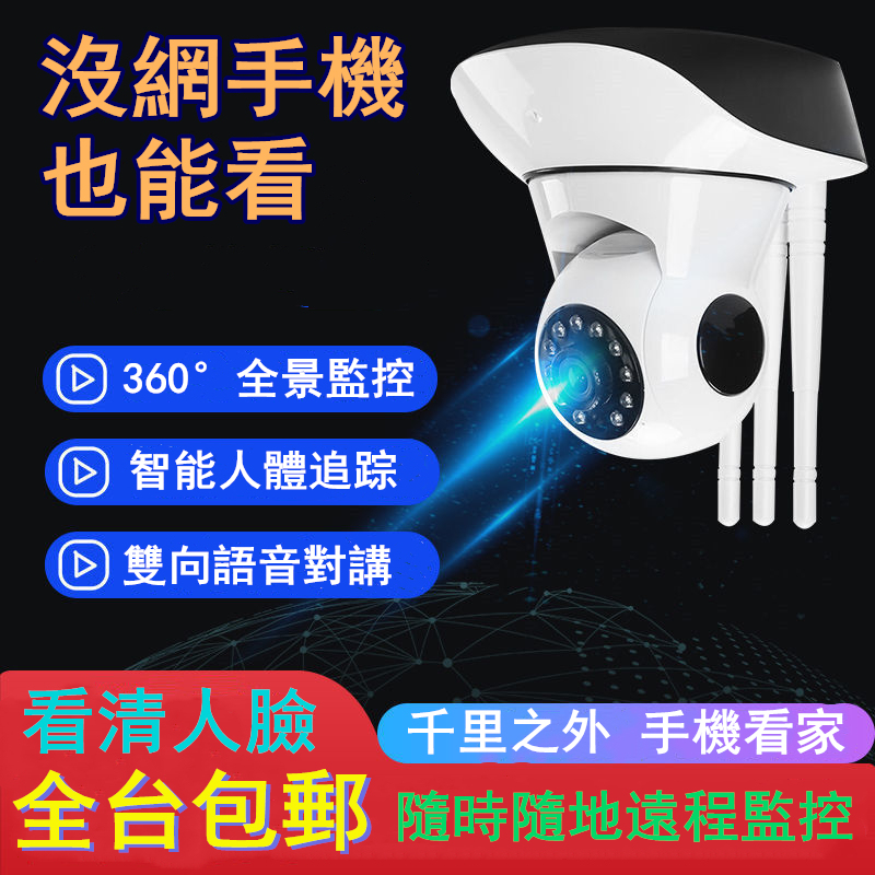 【美國NUOBIXI360°全景家用攝影頭】