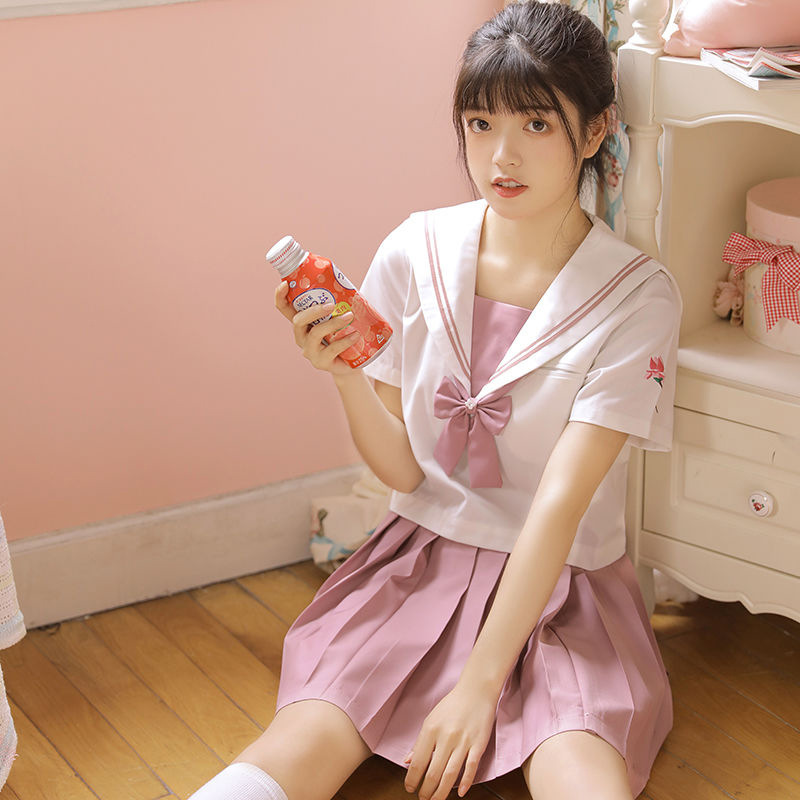 日系水手服軟妹JK制服裙套裝