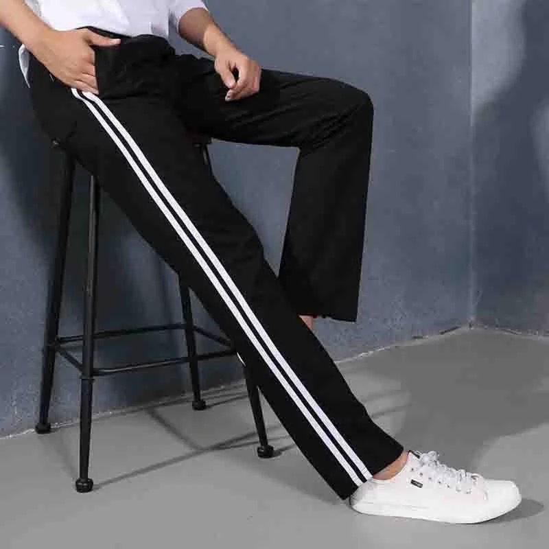 2021 new style men's solid color harem pants