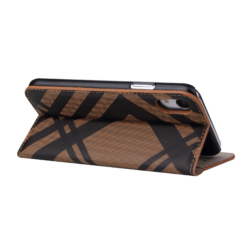 Suitable for iPhone13 Apple 12 grid flip phone holster